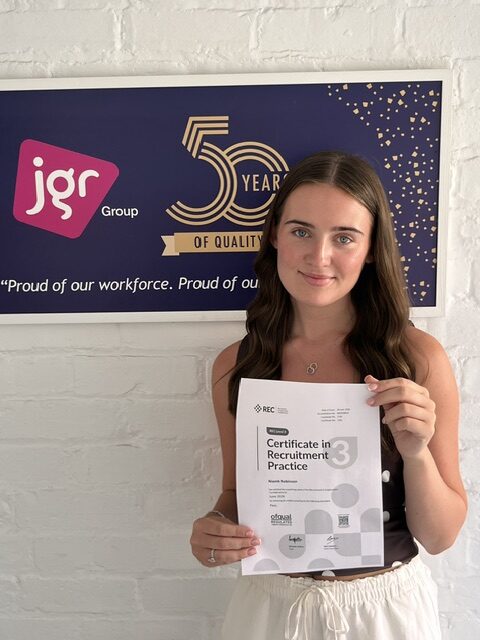 Niamh Robinson – REC Level 3 Certificate in Recruitment Practice